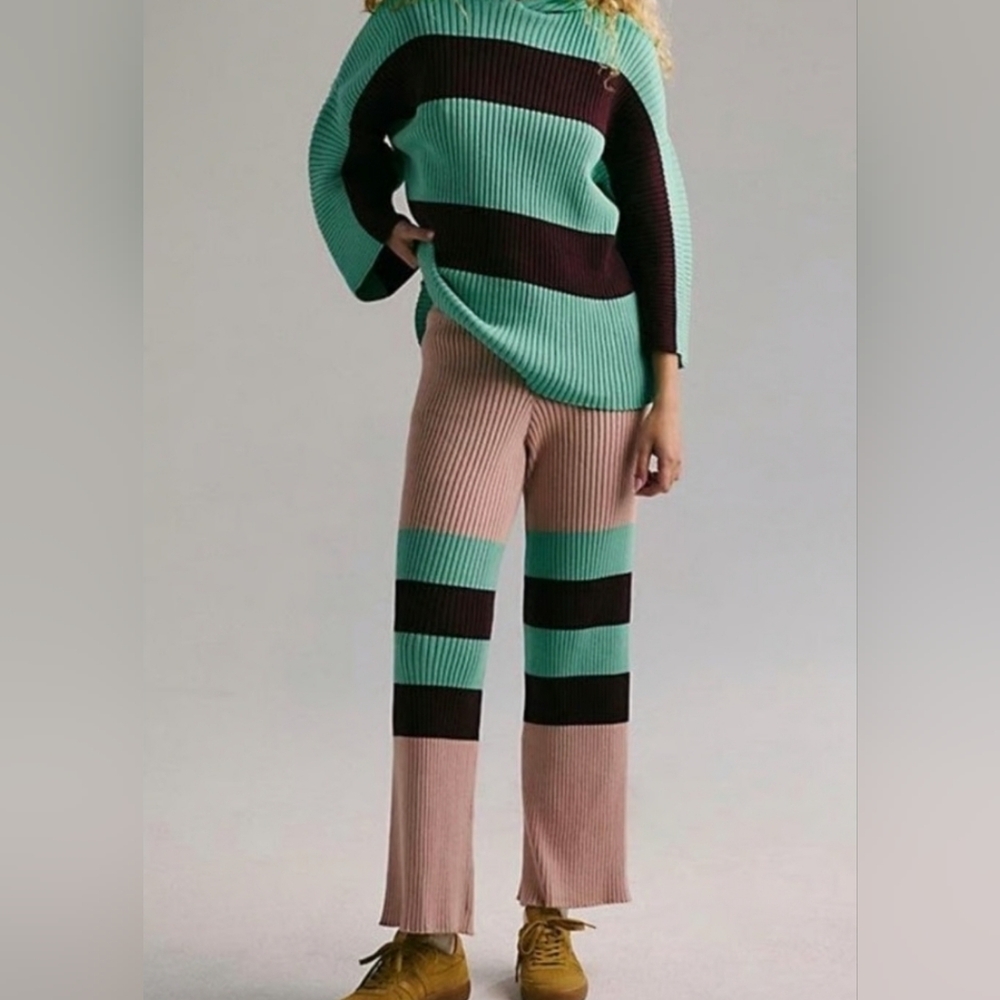 Free‎ People Beach Kami Hooded Sweater Set Oversize Sz Small NWOT